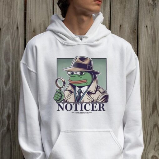 Noticer Pepe Forbidden T Shirt