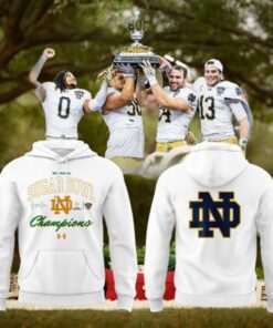 Notre Dame 2025 SUGAR BOWL CHAMPS Proud Fan Hoodie T Shirt