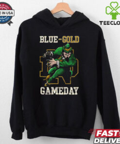 Notre Dame Blue Gold Game Day Champions For Fans 3D T Shirt