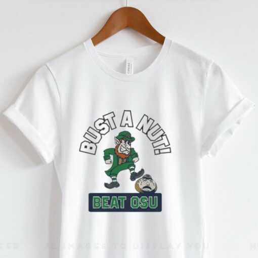 Notre Dame Bust A Nut Beat OSU CFP 2025 Shirt