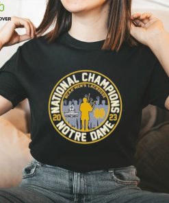 Notre Dame Fighting Irish 2023 NCAA Mens Lacrosse National Champions Bagpiper Shirt