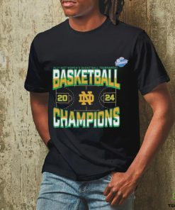 Notre Dame Fighting Irish 2024 ACC Women’s Basketball Conference Tournament Champions Three Pointer shirt