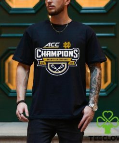 Notre Dame Fighting Irish 2024 Acc Men’s Lacrosse Tournament Champions T Shirt