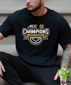 Notre Dame Fighting Irish 2024 Acc Men’s Lacrosse Tournament Champions T Shirt