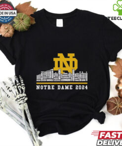 Notre Dame Fighting Irish 2024 team roster shirt