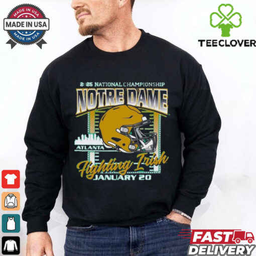 Notre Dame Fighting Irish 2025 National Championship Bound  Fan Favorite Shirt