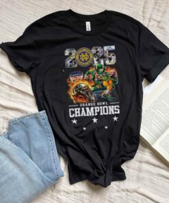 Notre Dame Fighting Irish 2025 Orange Bowl Champions Celebration Season Shirt