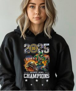 Notre Dame Fighting Irish 2025 Orange Bowl Champions Celebration Season Shirt