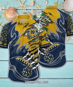 Notre Dame Fighting Irish 3D Hawaiian shirt Men