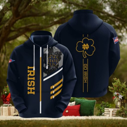 Notre Dame Fighting Irish American Football 3D Printed Hoodie