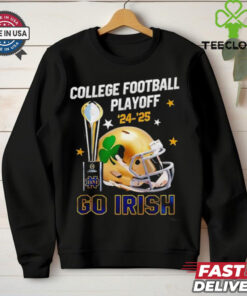 Notre Dame Fighting Irish College Football Playoff 2024 25 go Irish helmet shirt