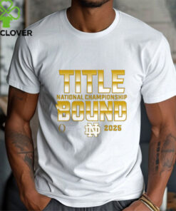 Notre Dame Fighting Irish College Football Playoff 2025 National Championship Game Dream Success T Shirt