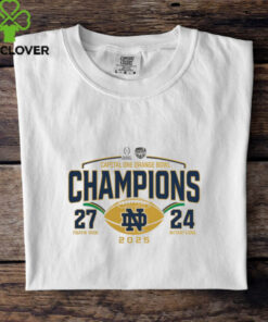 Notre Dame Fighting Irish College Football Playoff 2025 Orange Bowl Champions Huddle Up T Shirt