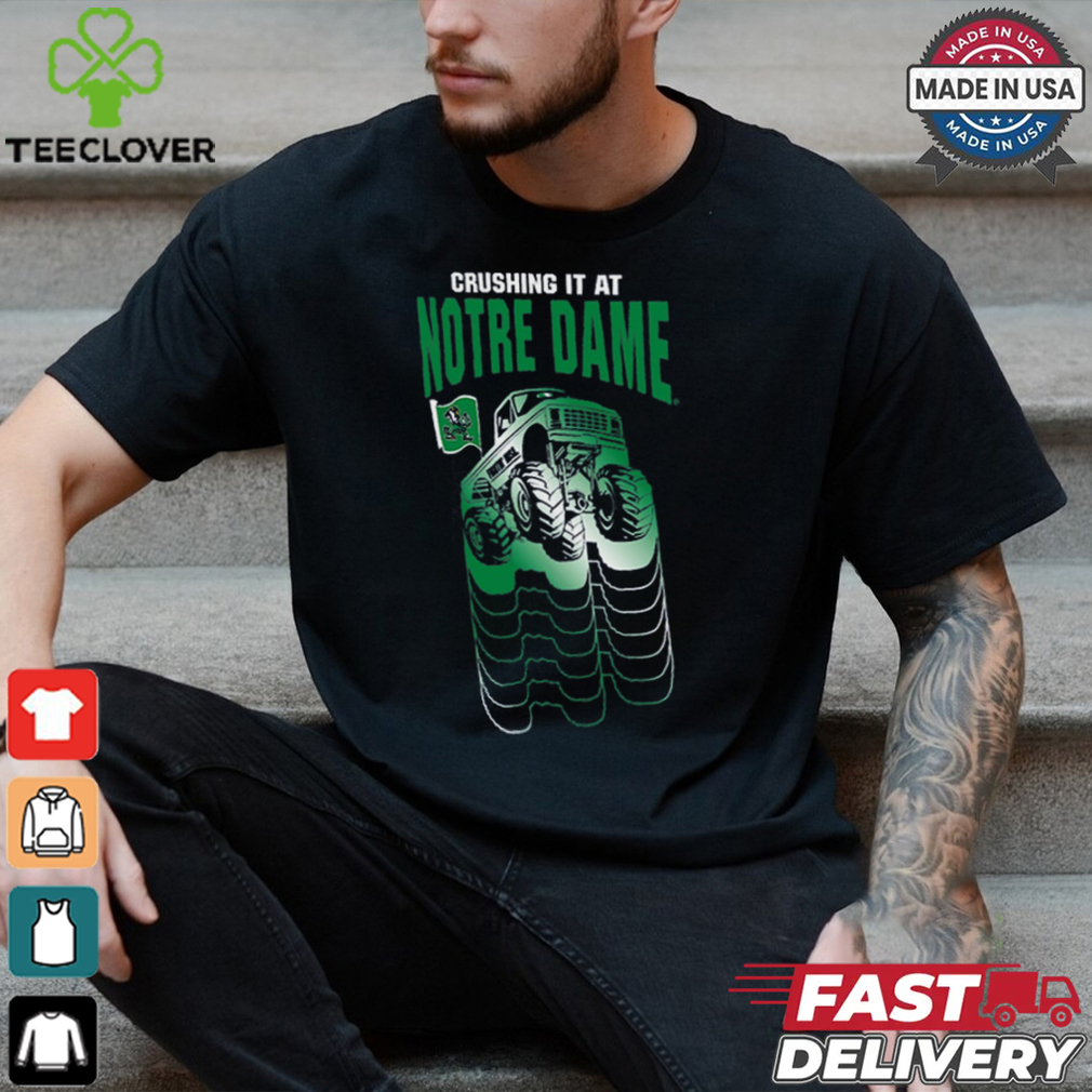 Notre Dame Fighting Irish Colosseum Toddler Crushing It T Shirt Notre Dame Fighting Irish Colosseum Toddler Crushing It T Shirt