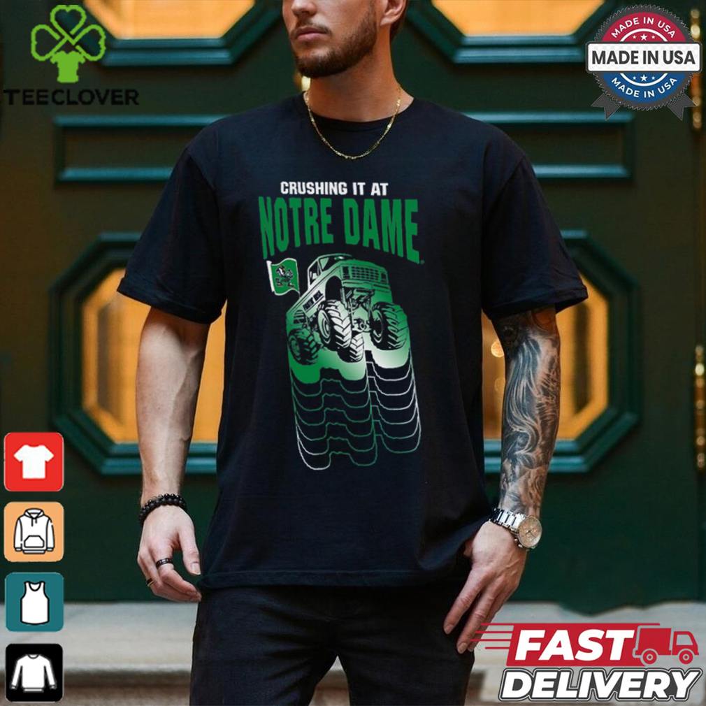 Notre Dame Fighting Irish Colosseum Toddler Crushing It T Shirt Notre Dame Fighting Irish Colosseum Toddler Crushing It T Shirt