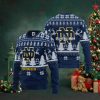 Notre Dame Fighting Irish Personalized Name Ugly Christmas Sweater