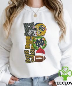 Notre Dame Fighting Irish Football Christmas Sweathoodie, sweater, longsleeve, shirt v-neck, t-shirt Christmas Game Day Shirt