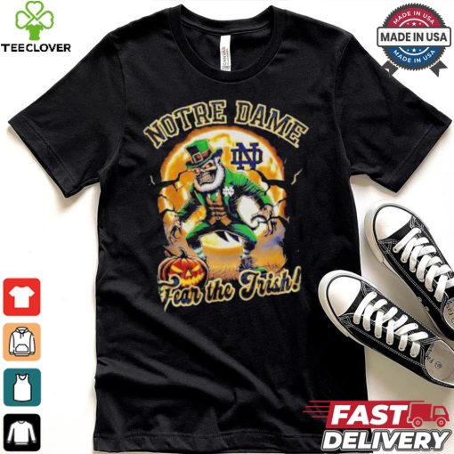 Notre Dame Fighting Irish Football Fear The Trish Halloween shirt