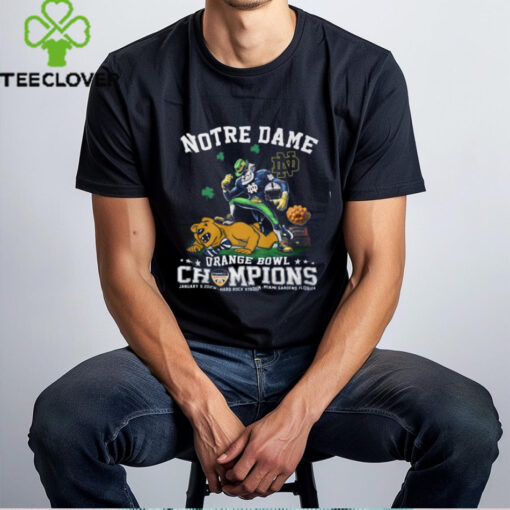 Notre Dame Fighting Irish Football Orange Bowl Champions 2025 Special New T Shirt