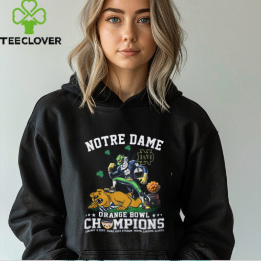 Notre Dame Fighting Irish Football Orange Bowl Champions 2025 Special New T Shirt