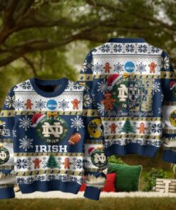 Notre Dame Fighting Irish Football They Not Like Us Christmas Ugly Sweater