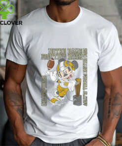 Notre Dame Fighting Irish Football x Mickey College Playoff Champions 2024 Limited Edition T Shirt