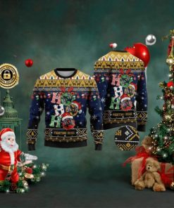 Notre Dame Fighting Irish Ho Ho Ho 3D Print Christmas Wool Sweater, Ugly Sweater, Christmas Sweaters, Hoodie, Sweater