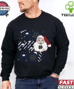 Notre Dame Fighting Irish Ho Ho Ho Santa Claus Christmas shirt
