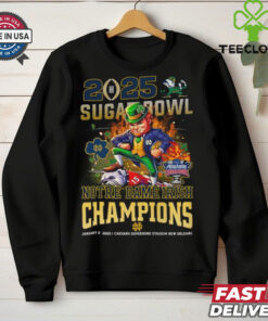 Notre Dame Fighting Irish Is The Sugar Bowl 2025 Champions T Shirt