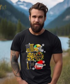 Notre Dame Fighting Irish NCAA ho ho ho Christmas shirt 3 Notre Dame Fighting Irish NCAA ho ho ho Christmas shirt