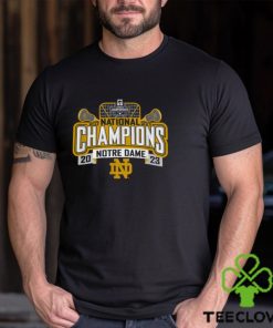 Notre Dame Fighting Irish National Champs Lacrosse 2023 T Shirt