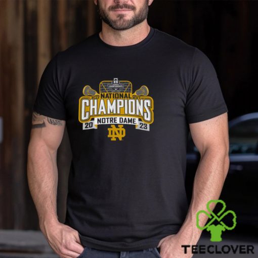 Notre Dame Fighting Irish National Champs Lacrosse 2023 T Shirt