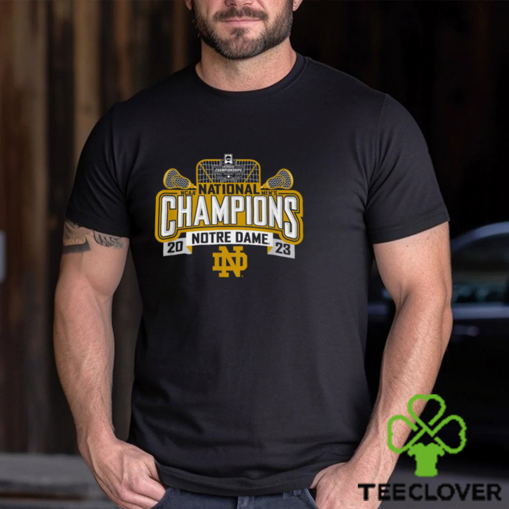 Notre Dame Fighting Irish National Champs Lacrosse 2023 T Shirt Teeclover