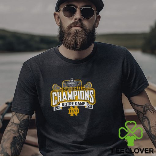 Notre Dame Fighting Irish National Champs Lacrosse 2023 T Shirt