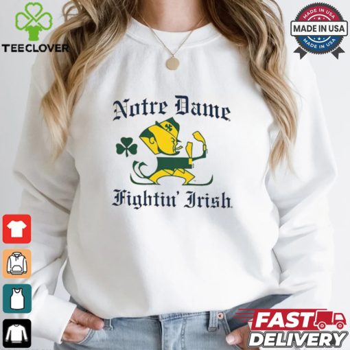 Notre Dame Fighting Irish Natural Retro T Shirt
