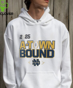 Notre Dame Fighting Irish Nike College Football Playoff 2025 National Championship Game A Town Bound T Shirt
