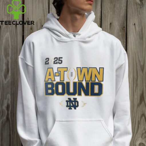 Notre Dame Fighting Irish Nike College Football Playoff 2025 National Championship Game A Town Bound T Shirt