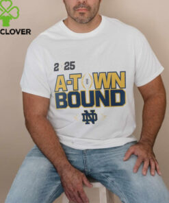 Notre Dame Fighting Irish Nike College Football Playoff 2025 National Championship Game A Town Bound T Shirt