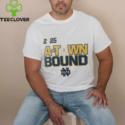 Notre Dame Fighting Irish Nike College Football Playoff 2025 National Championship Game A Town Bound T Shirt