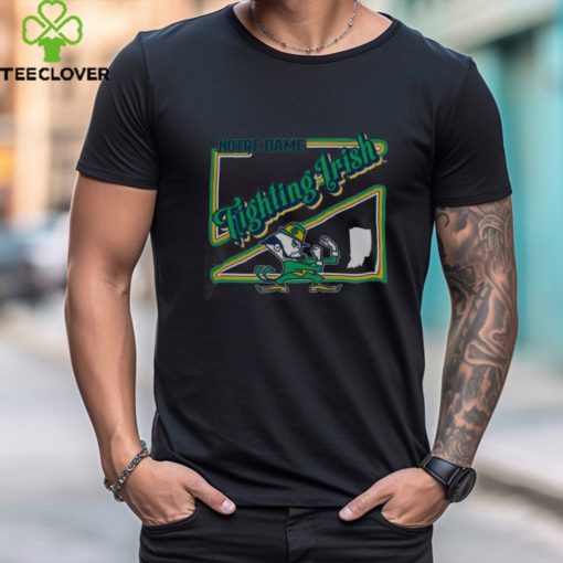 Notre Dame Fighting Irish Retro Script T Shirt