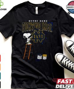 Notre Dame Fighting Irish Snoopy Painting Shirt