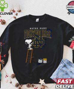 Notre Dame Fighting Irish Snoopy Painting Shirt