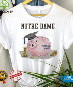 Notre Dame Fighting Irish Tiny Turnip Infant Piggy Bank Shirt