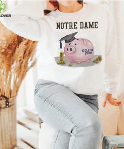 Notre Dame Fighting Irish Tiny Turnip Infant Piggy Bank Shirt