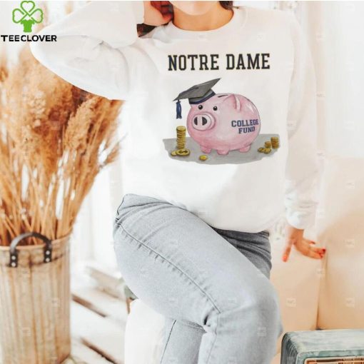 Notre Dame Fighting Irish Tiny Turnip Infant Piggy Bank Shirt