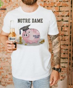 Notre Dame Fighting Irish Tiny Turnip Infant Piggy Bank Shirt