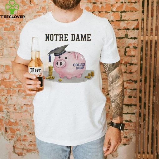 Notre Dame Fighting Irish Tiny Turnip Infant Piggy Bank Shirt