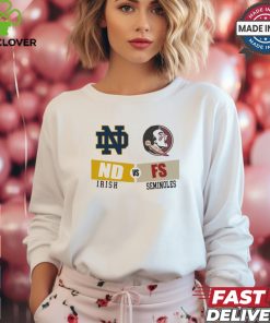 Notre Dame Fighting Irish vs Florida State Seminoles 2024 Gameday shirt