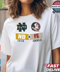 Notre Dame Fighting Irish vs Florida State Seminoles 2024 Gameday hoodie, sweater, longsleeve, shirt v-neck, t-shirt