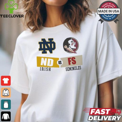 Notre Dame Fighting Irish vs Florida State Seminoles 2024 Gameday hoodie, sweater, longsleeve, shirt v-neck, t-shirt